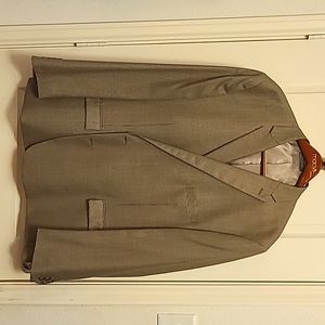 Ralph Lauren Sport Coat 60R tan and black check